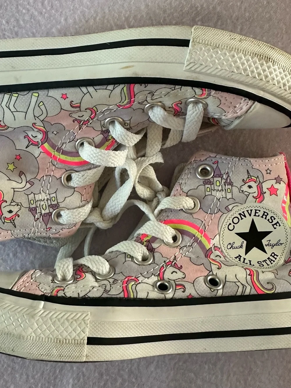 Converse used handful